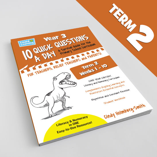 10 Quick Questions A Day - Year 3: Term 2