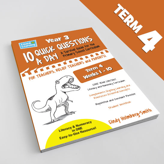 10 Quick Questions A Day - Year 3: Term 4