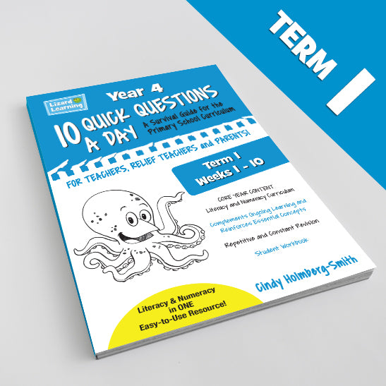 10 Quick Questions A Day - Year 4: Term 1