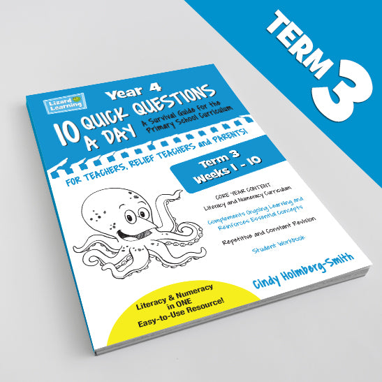 10 Quick Questions A Day - Year 4: Term 3