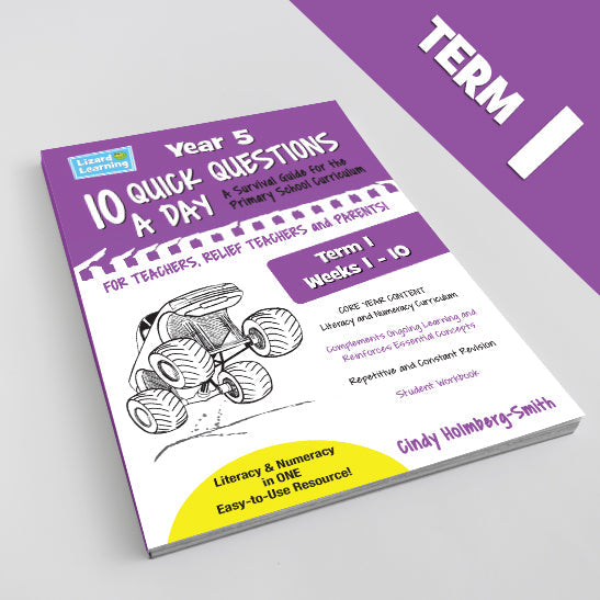10 Quick Questions A Day - Year 5: Term 1