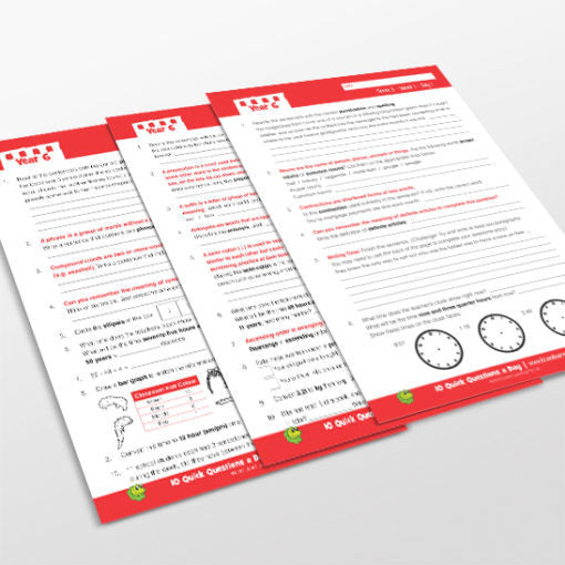 10 Quick Questions A Day - Year 6: Term 3