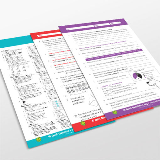 Relief Teachers: 10 Quick Questions A Day - Survival Guide: Semester 2