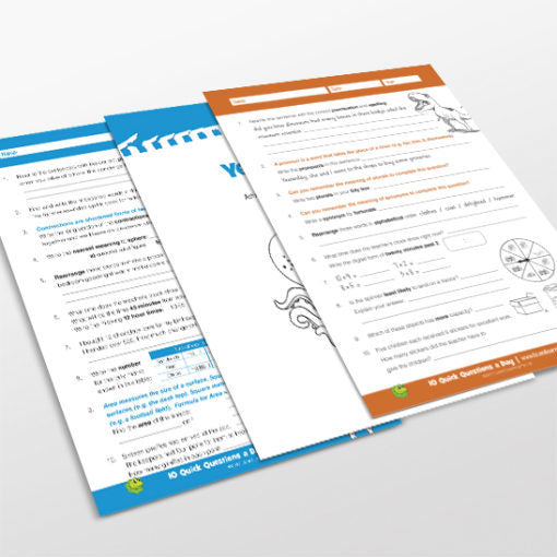 Relief Teachers: 10 Quick Questions A Day - Survival Guide: Semester 2