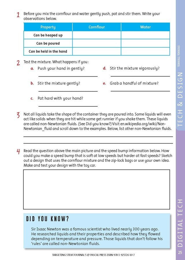 Targeting STEM Journal - Year 5