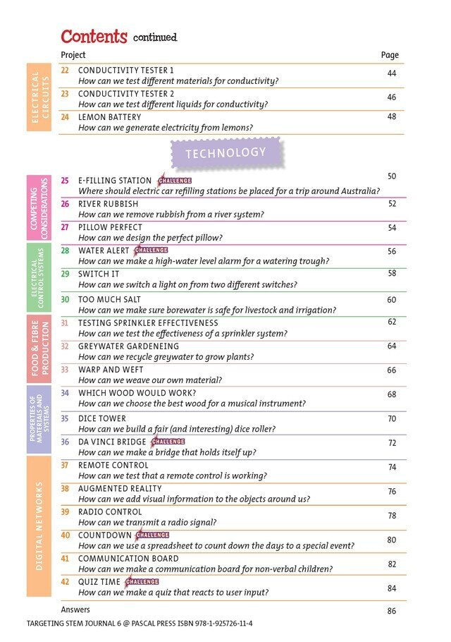 Targeting STEM Journal - Year 6
