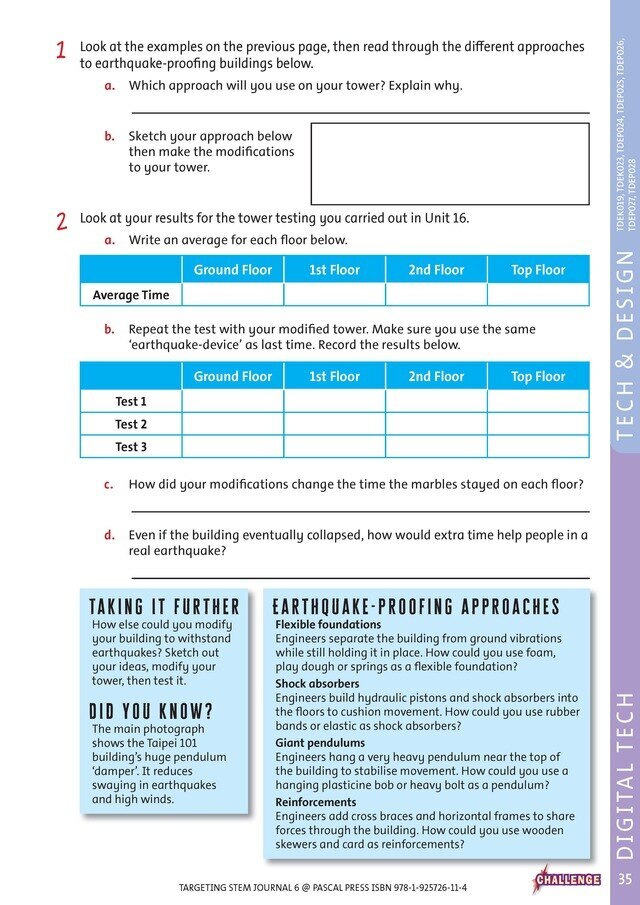 Targeting STEM Journal - Year 6