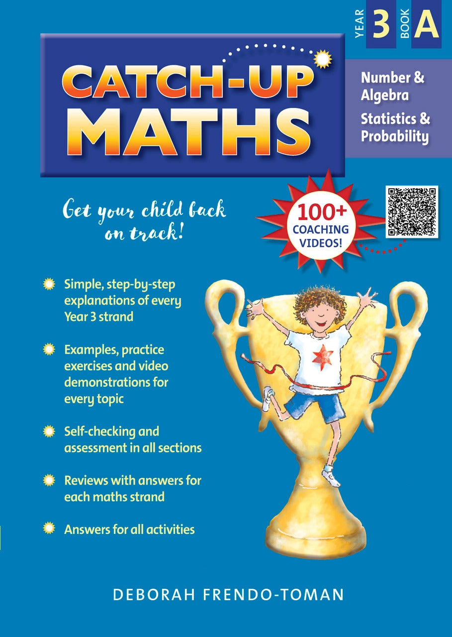 Catch-Up Maths: Number & Algebra, Statistics & Probability - Year 3 Book A