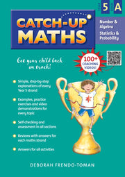 Catch-Up Maths: Number & Algebra, Statistics & Probability - Year 5 Book A