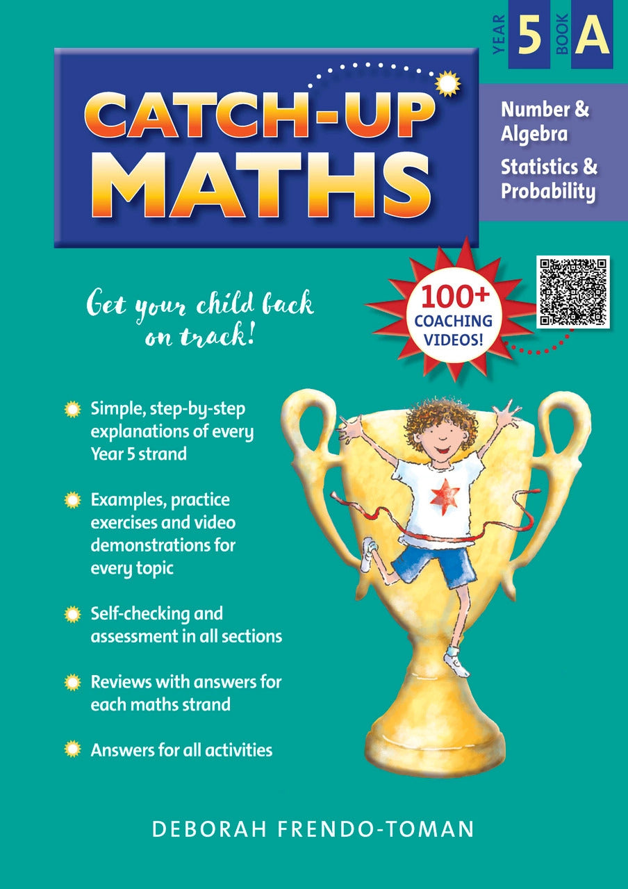 Catch-Up Maths: Number & Algebra, Statistics & Probability - Year 5 Book A