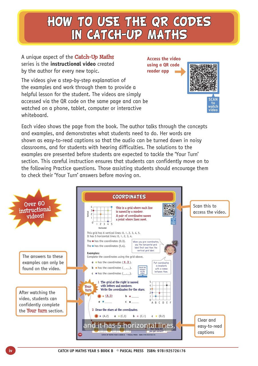 Catch-Up Maths: Measurement & Space - Year 5 Book B
