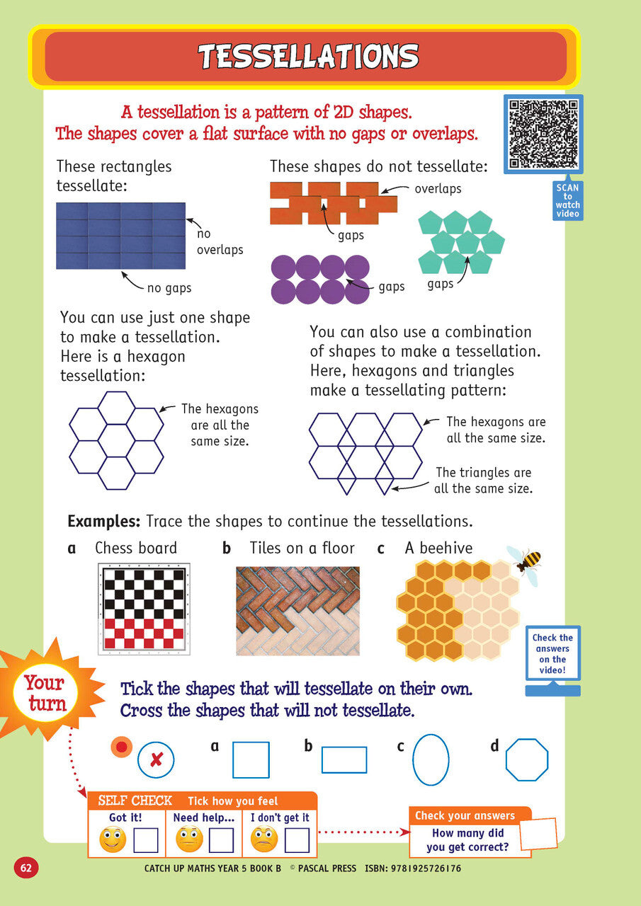 Catch-Up Maths: Measurement & Space - Year 5 Book B