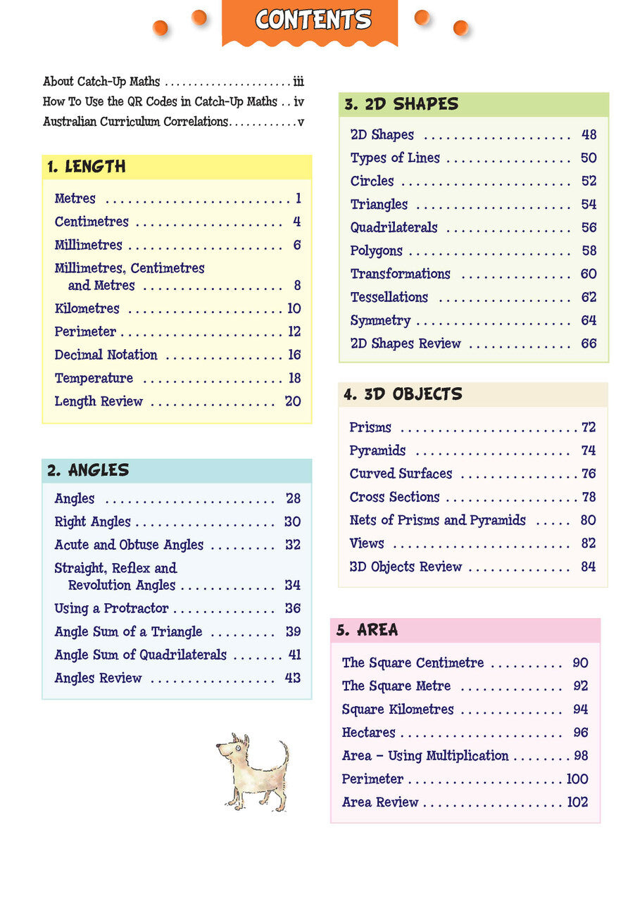 Catch-Up Maths: Measurement & Space - Year 5 Book B