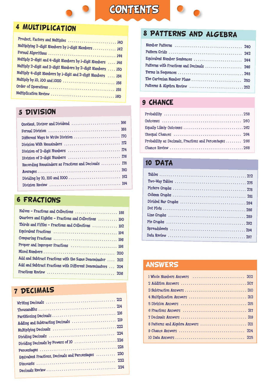 Catch-Up Maths: Number & Algebra, Statistics & Probability - Year 6 Book A
