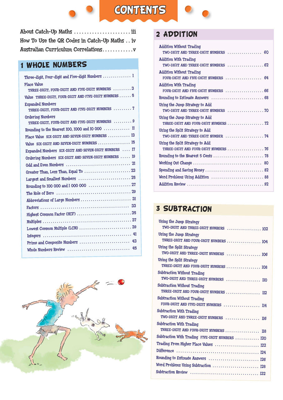 Catch-Up Maths: Number & Algebra, Statistics & Probability - Year 6 Book A