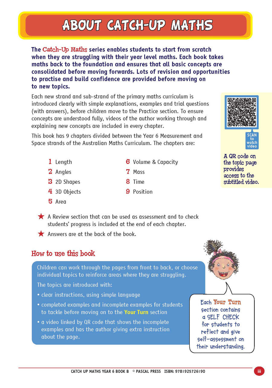 Catch-Up Maths: Measurement & Space - Year 6 Book B