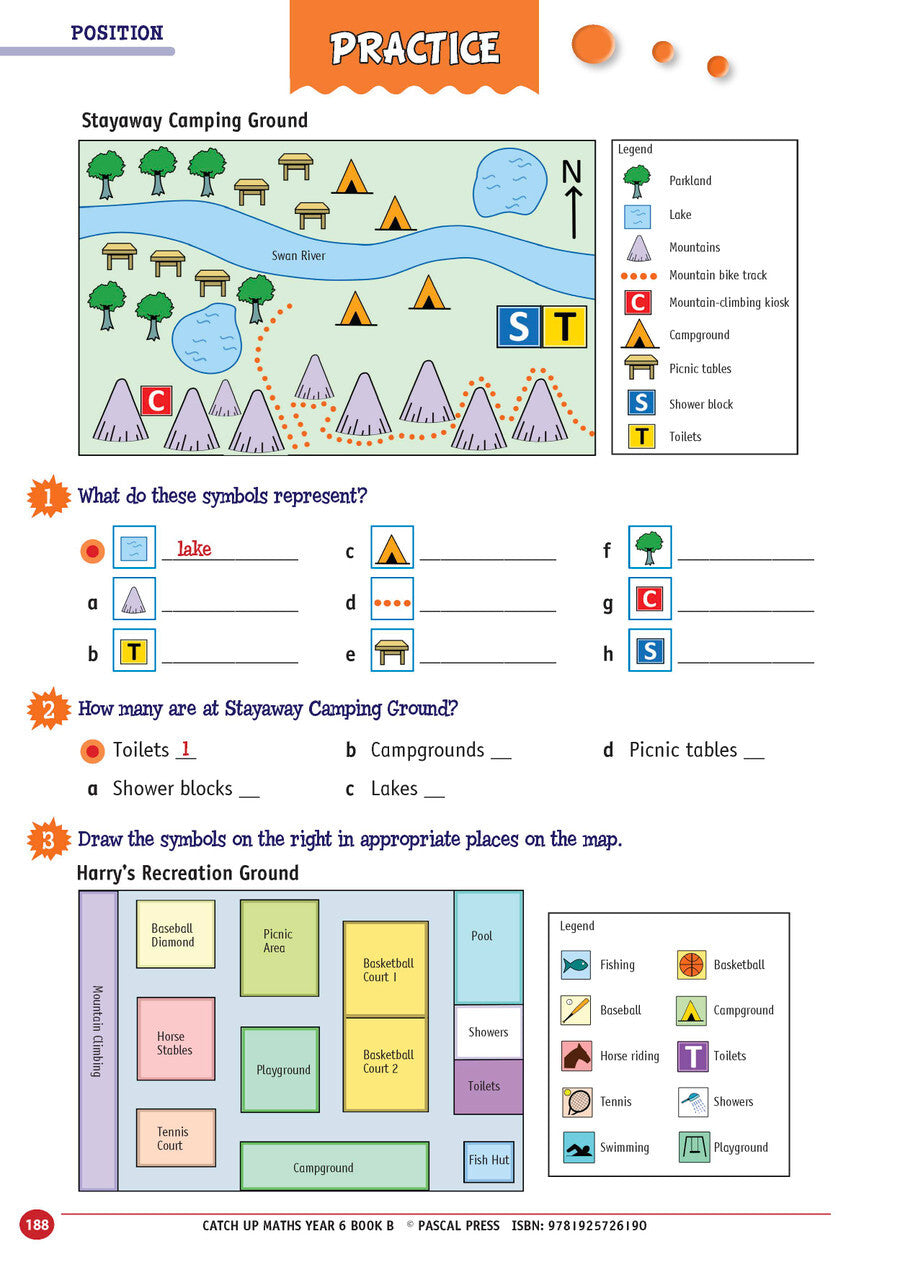 Catch-Up Maths: Measurement & Space - Year 6 Book B