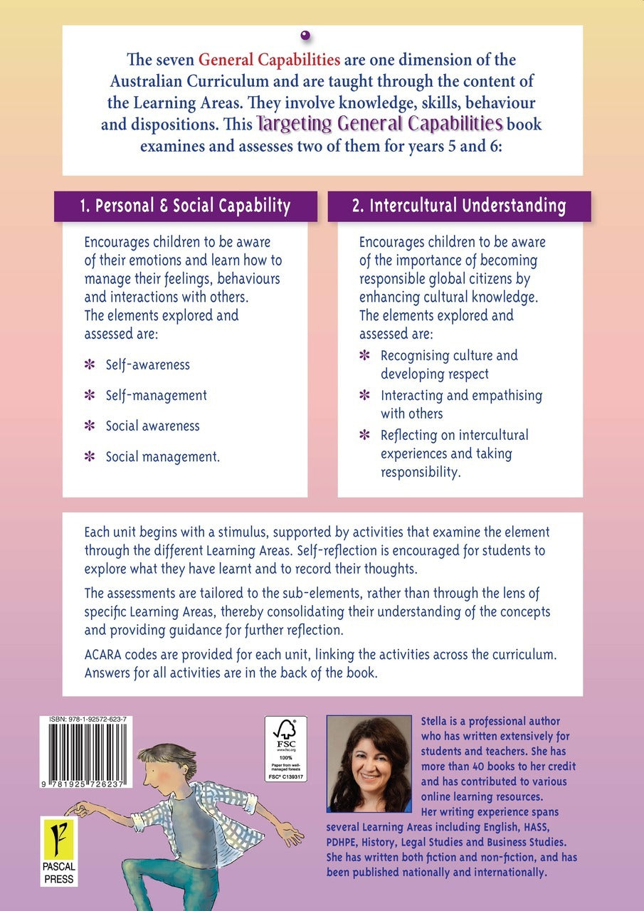 Targeting General Capabilities - Personal and Social Capability / Intercultural Understanding: Years 5 - 6