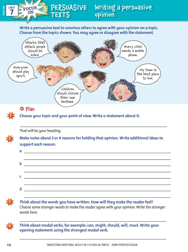 Targeting Writing Skills: Year 3