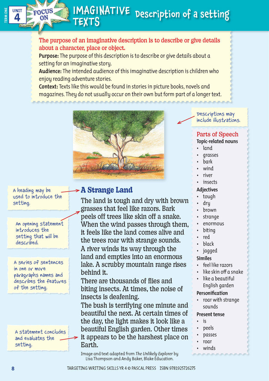 Targeting Writing Skills: Year 4