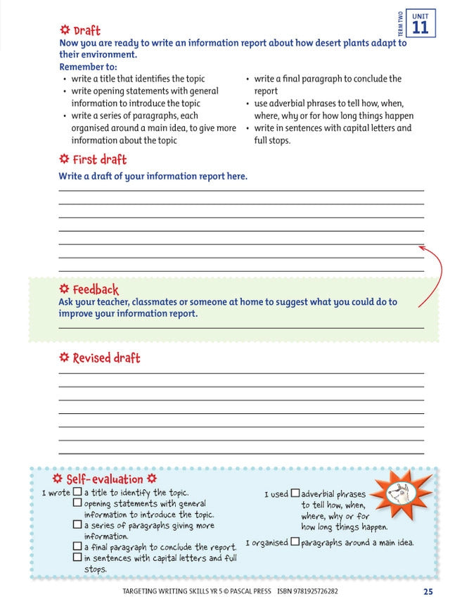 Targeting Writing Skills: Year 5