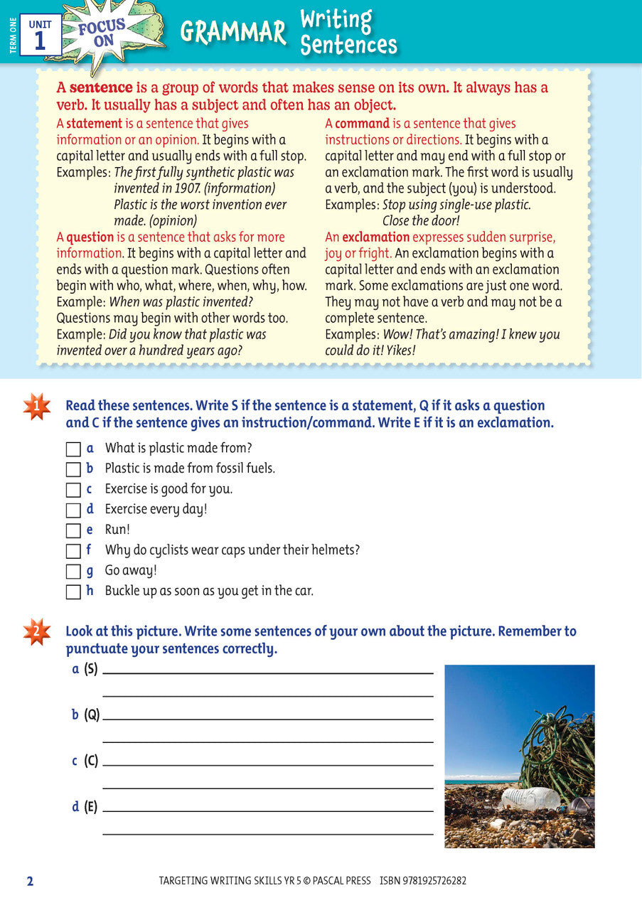 Targeting Writing Skills: Year 5
