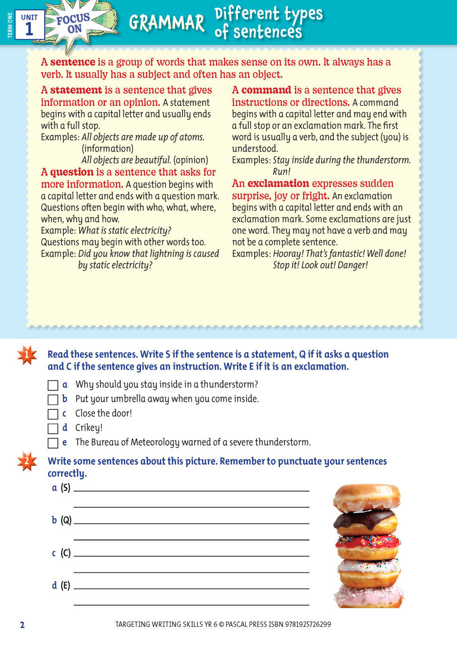 Targeting Writing Skills: Year 6