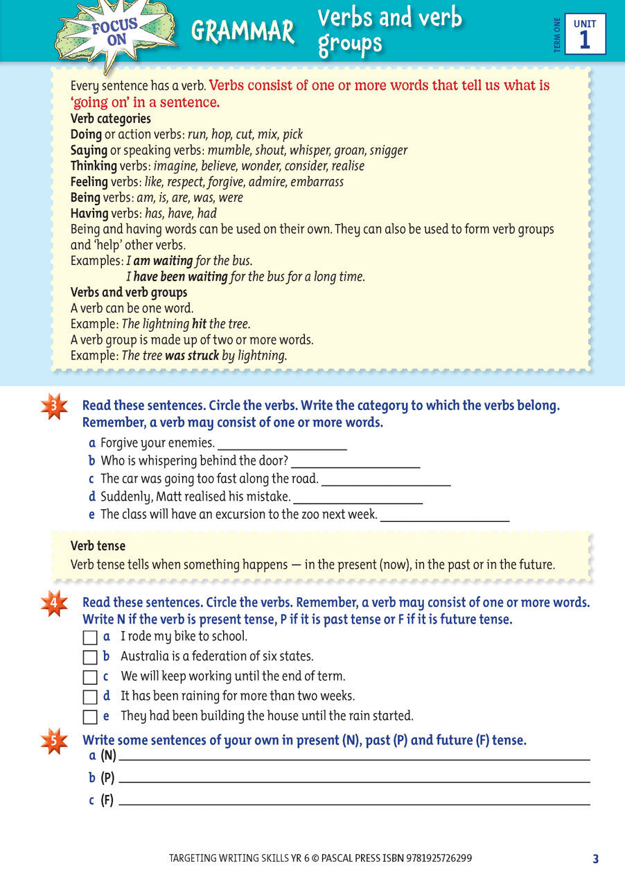 Targeting Writing Skills: Year 6