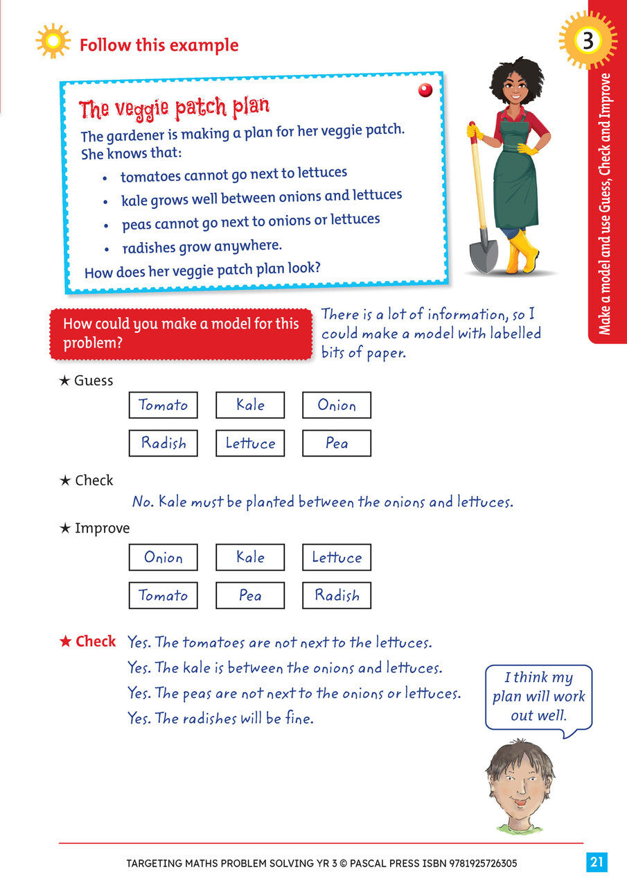 Targeting Maths - Problem Solving: Year 3