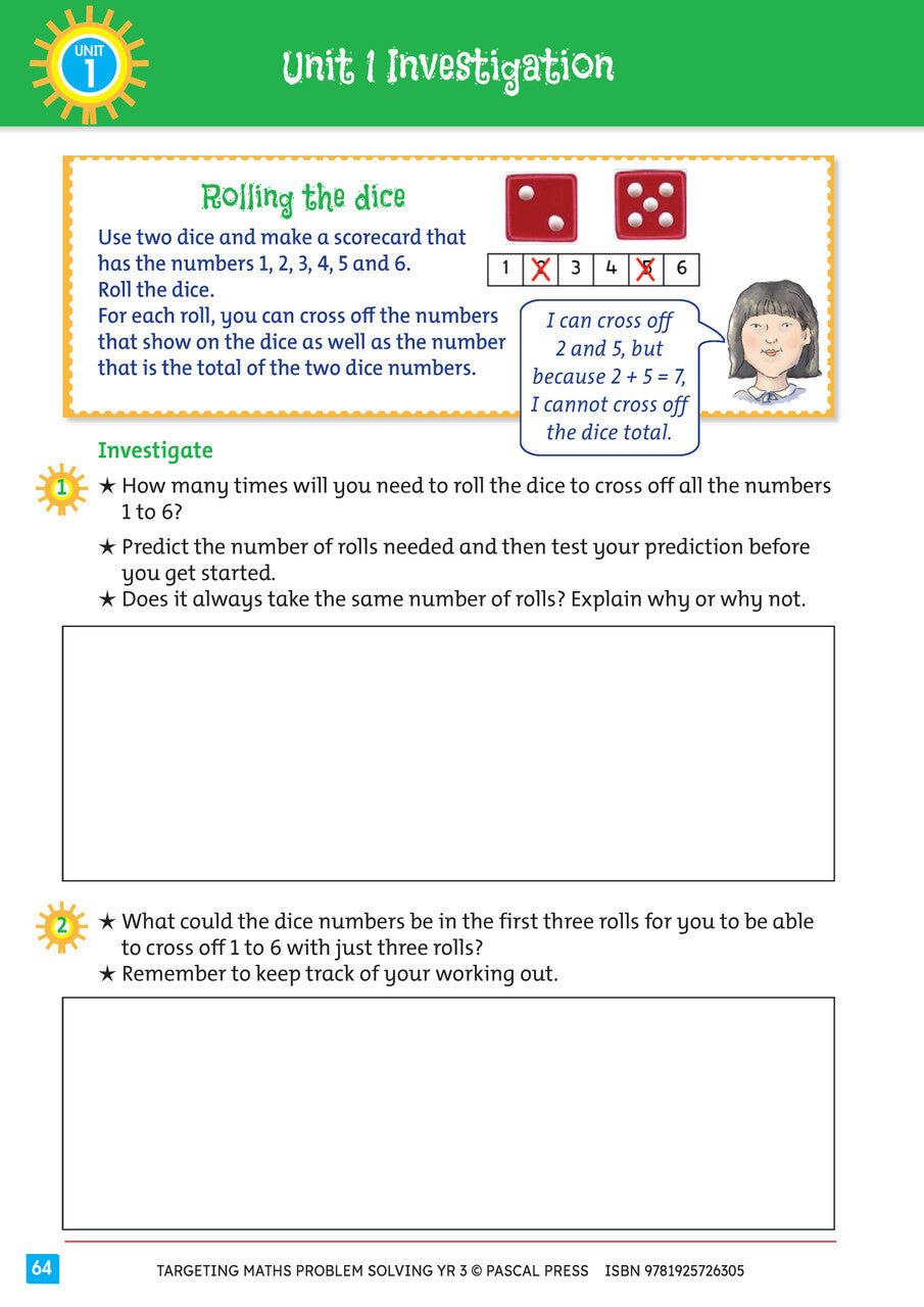Targeting Maths - Problem Solving: Year 3