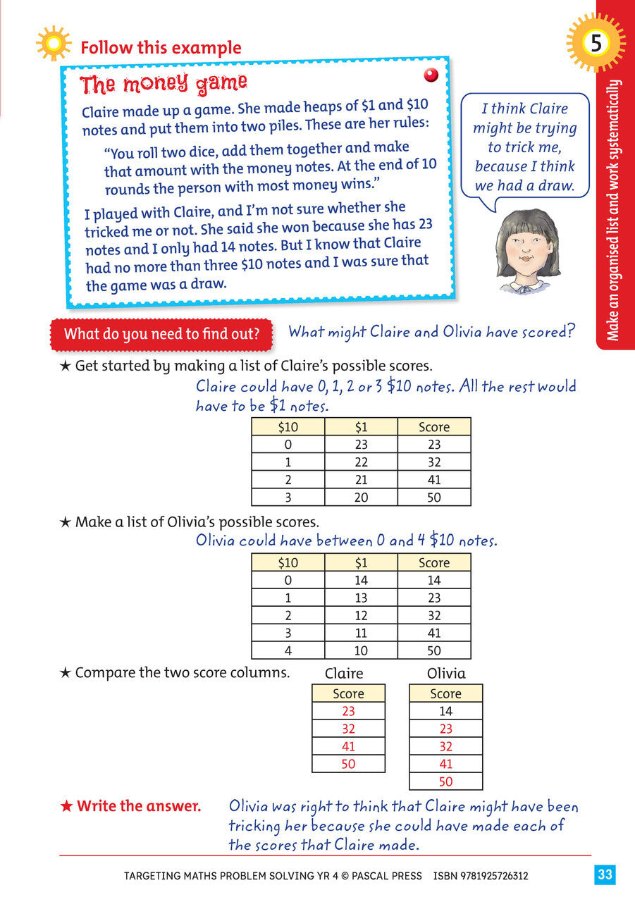 Targeting Maths - Problem Solving: Year 4