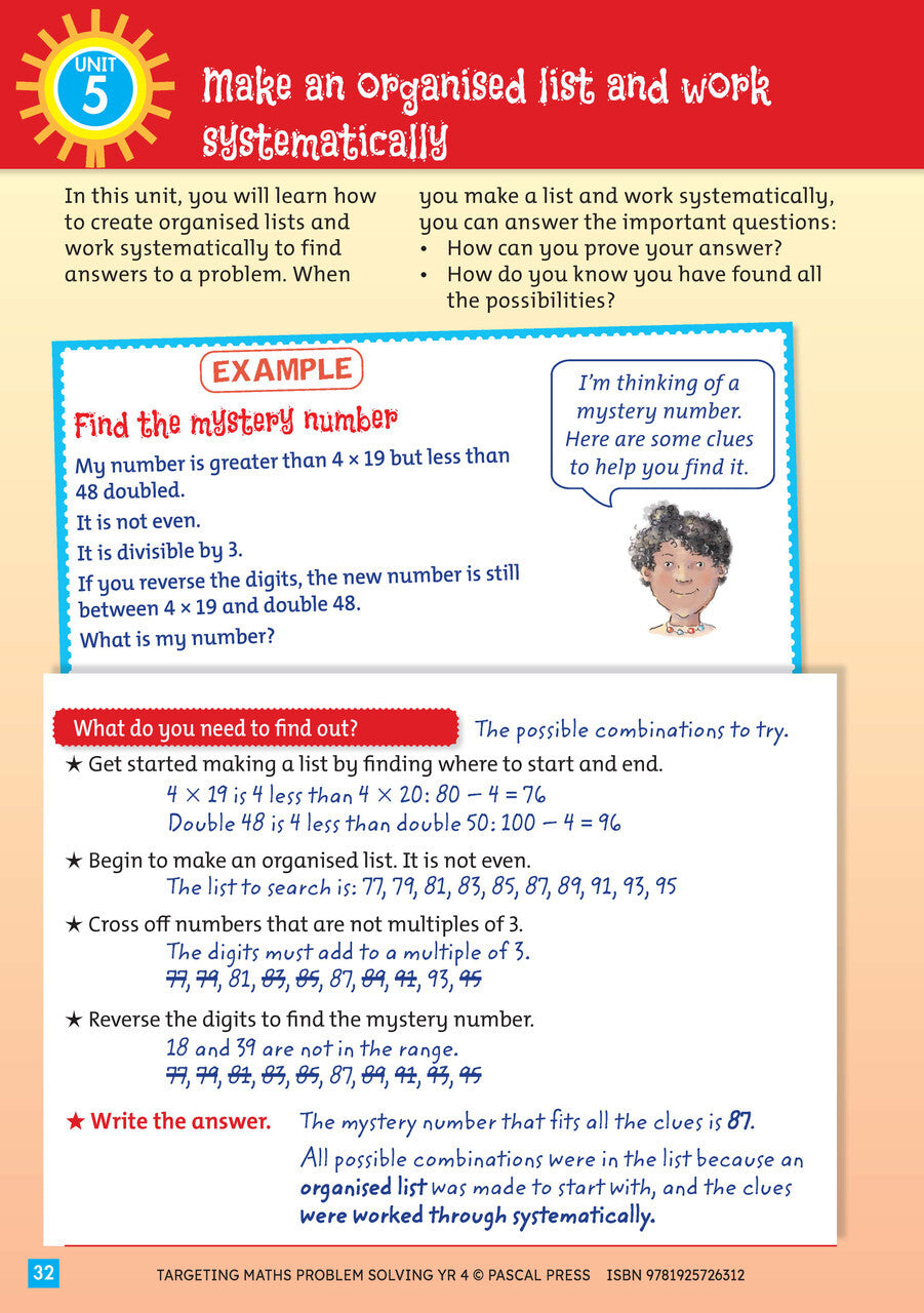Targeting Maths - Problem Solving: Year 4