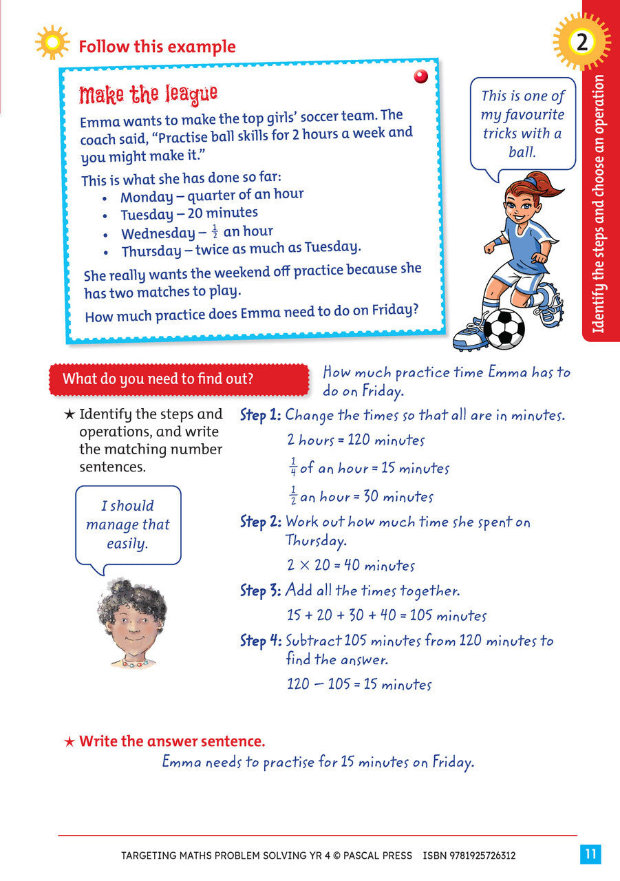 Targeting Maths - Problem Solving: Year 4