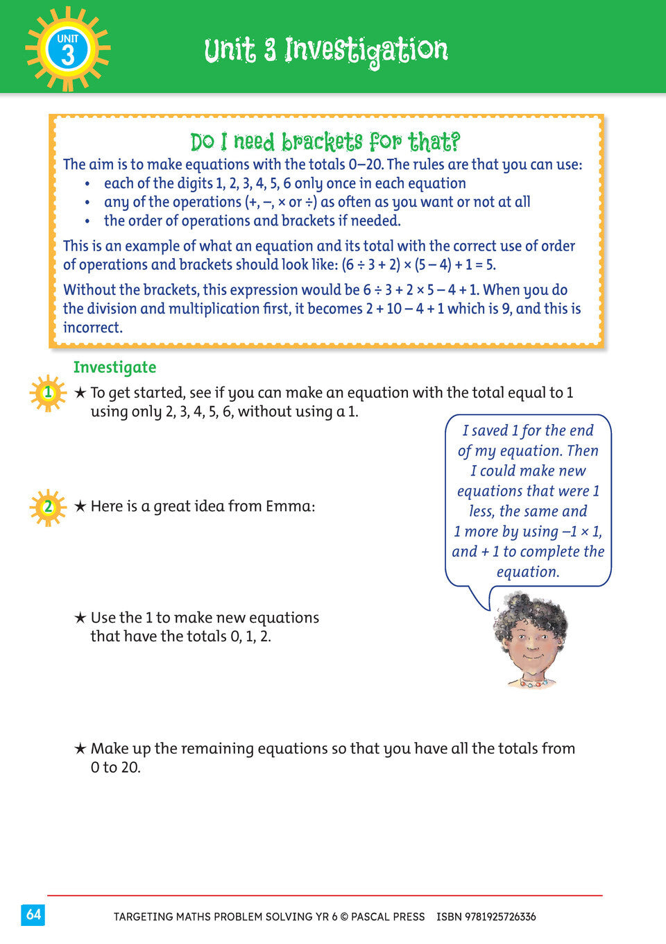 Targeting Maths - Problem Solving: Year 6