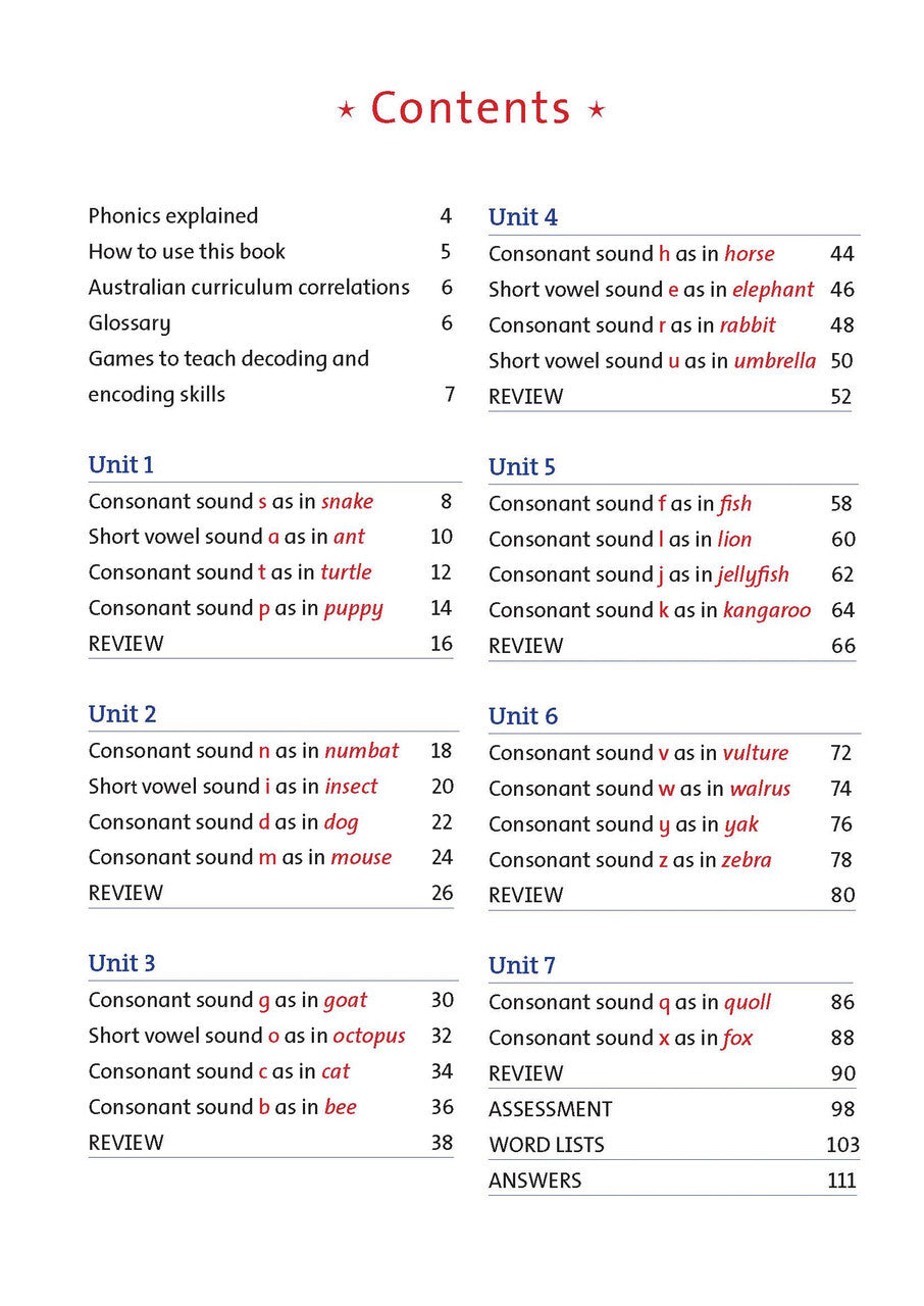 Targeting Phonics - Book 1