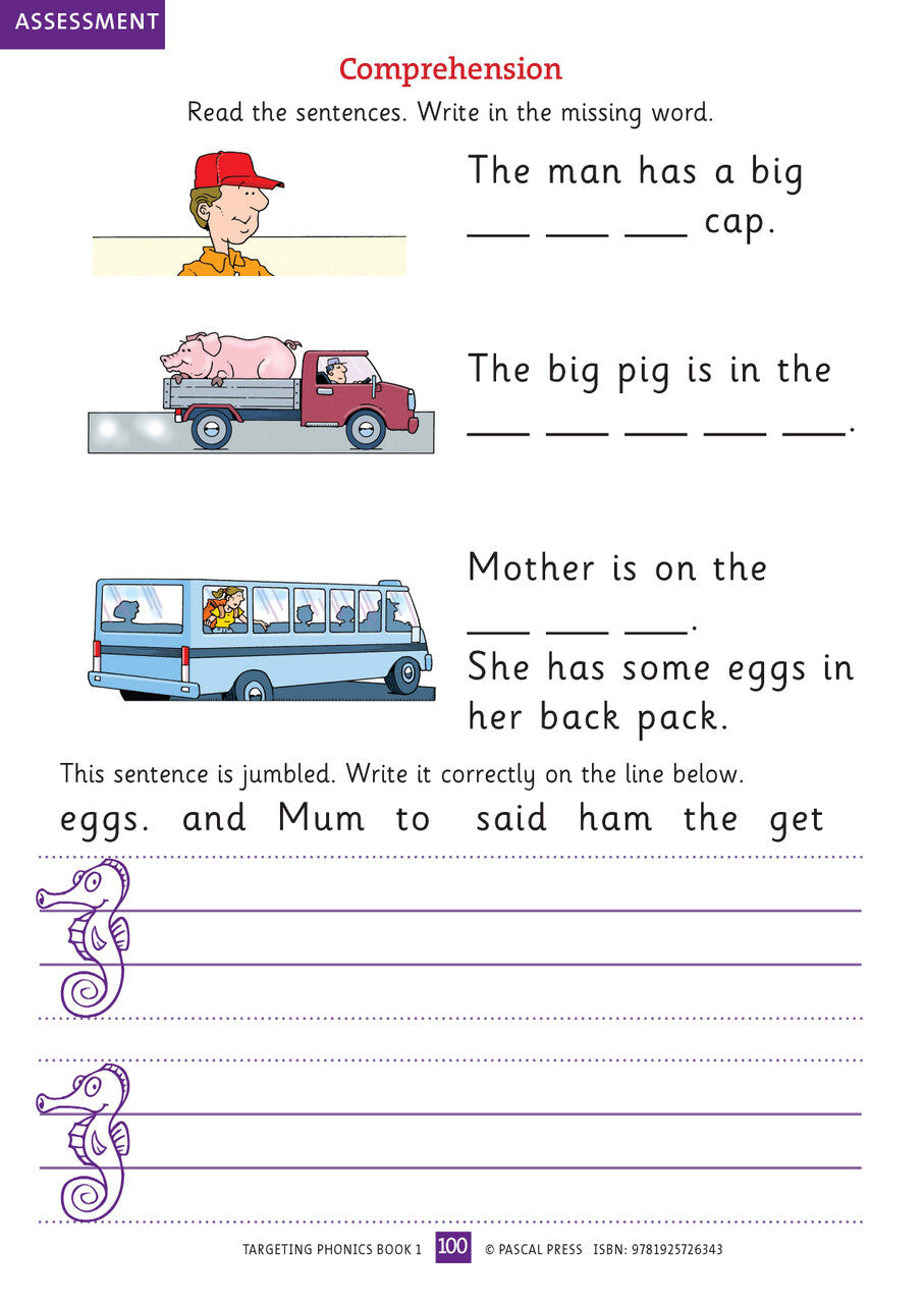 Targeting Phonics - Book 1