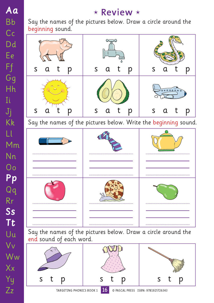 Targeting Phonics - Book 1