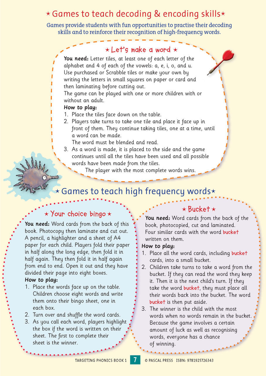 Targeting Phonics - Book 1