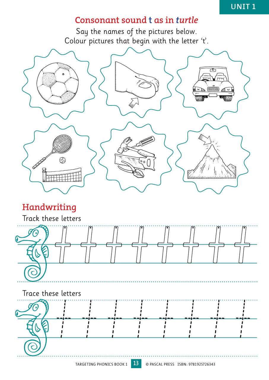 Targeting Phonics - Book 1