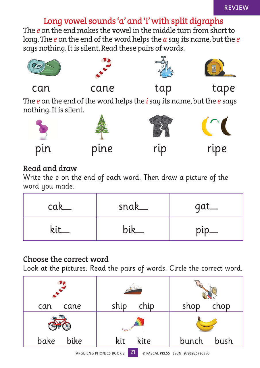 Targeting Phonics - Book 2