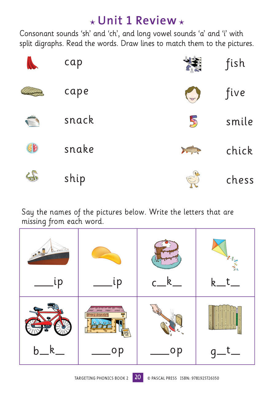 Targeting Phonics - Book 2