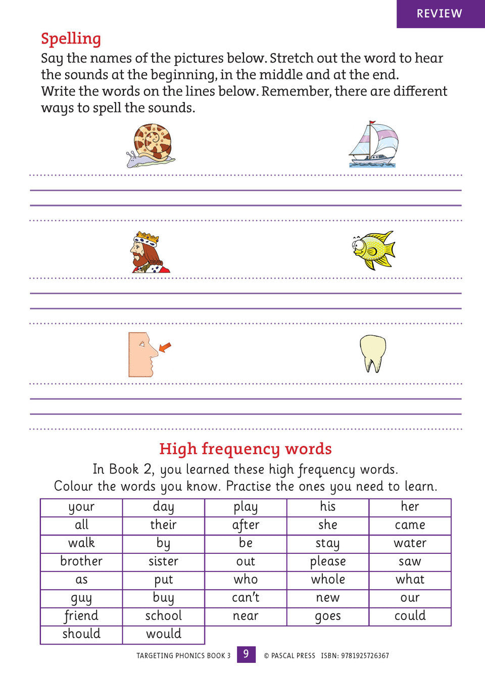 Targeting Phonics - Book 3