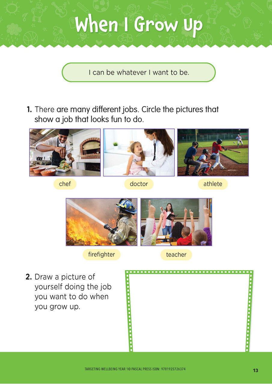 Targeting Wellbeing Year 1