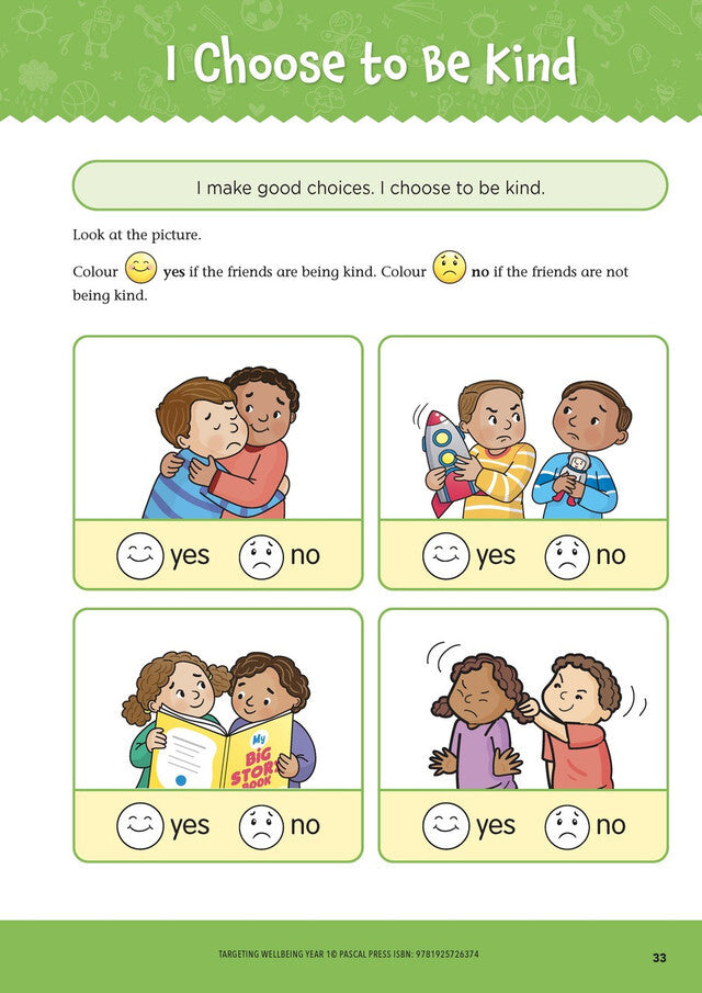 Targeting Wellbeing Year 1