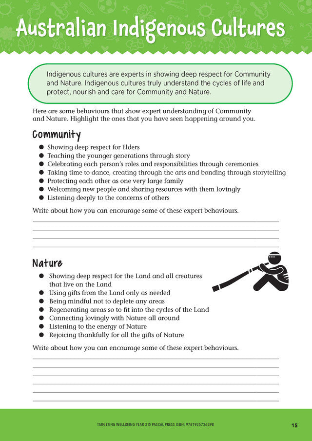 Targeting Wellbeing Year 3