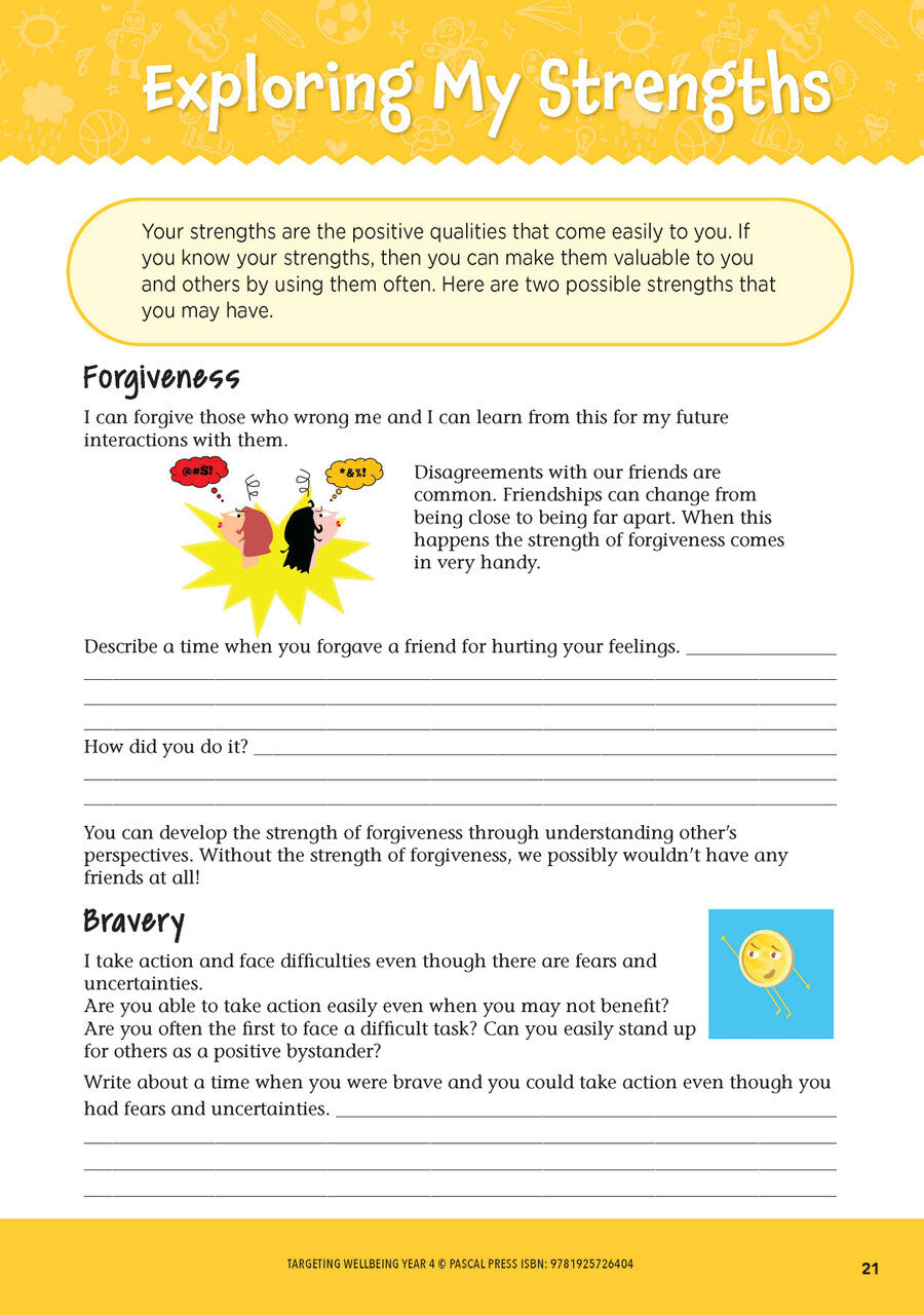 Targeting Wellbeing Year 4