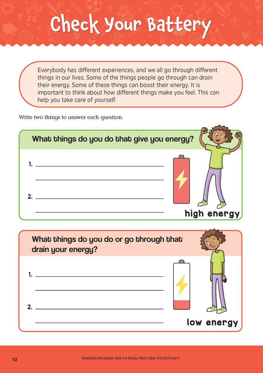 Targeting Wellbeing Year 5