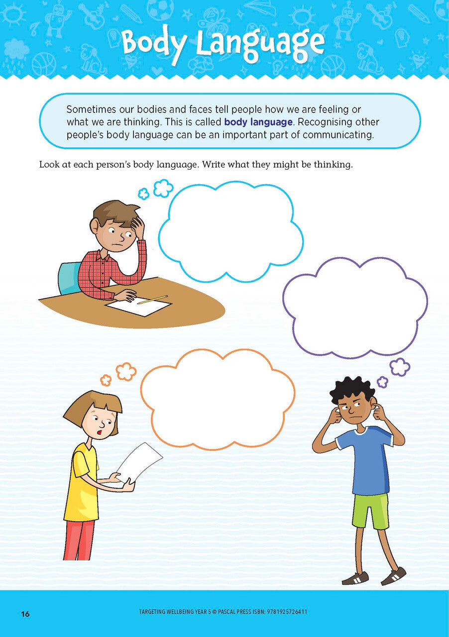 Targeting Wellbeing Year 5