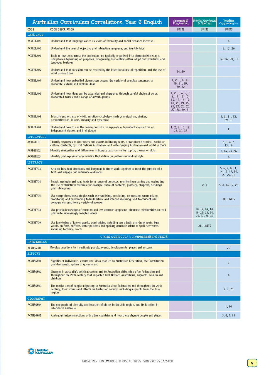 Targeting Homework Activity Book Year 3 New Edition