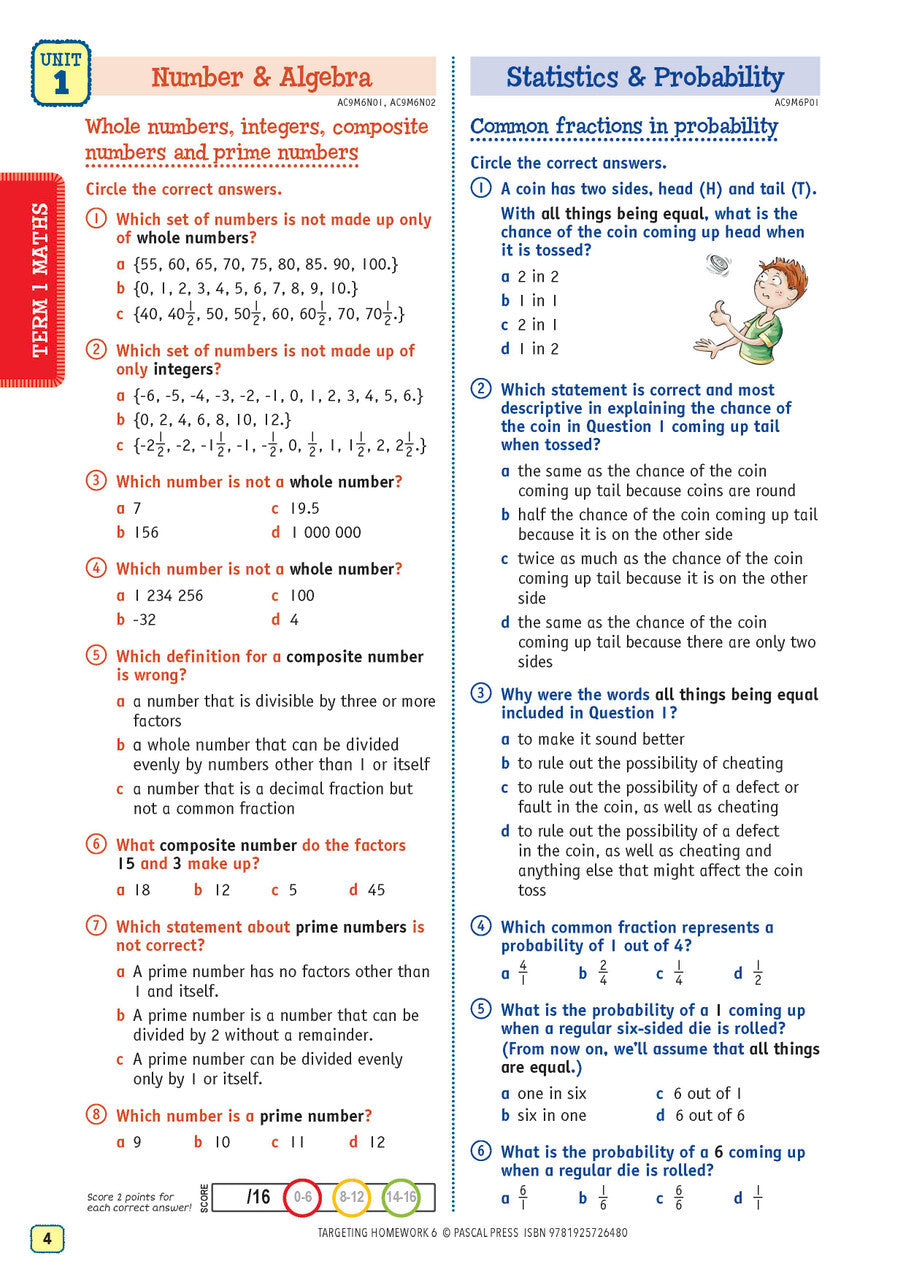 Targeting Homework Activity Book Year 3 New Edition